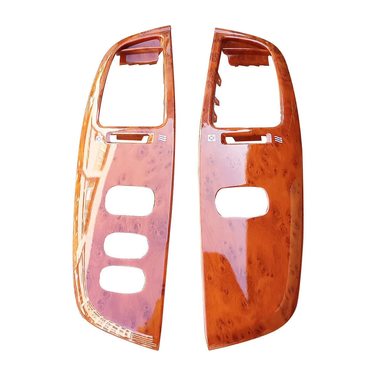 Peach wood colour ABS plastic air outlet panel decorative vent cover