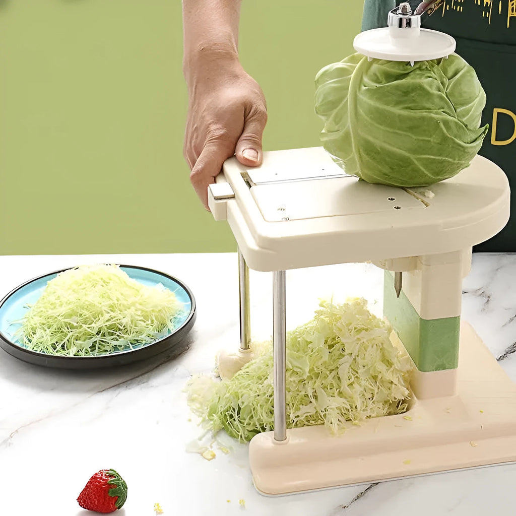 Beige stainless steel vegetable cutter grater slicer for kitchen use