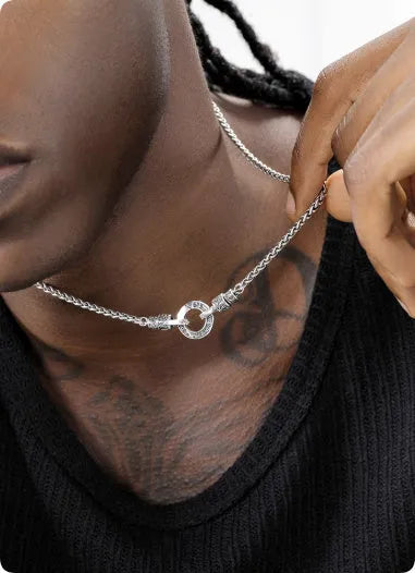 S925 sterling silver clavicle necklace for women with three length options