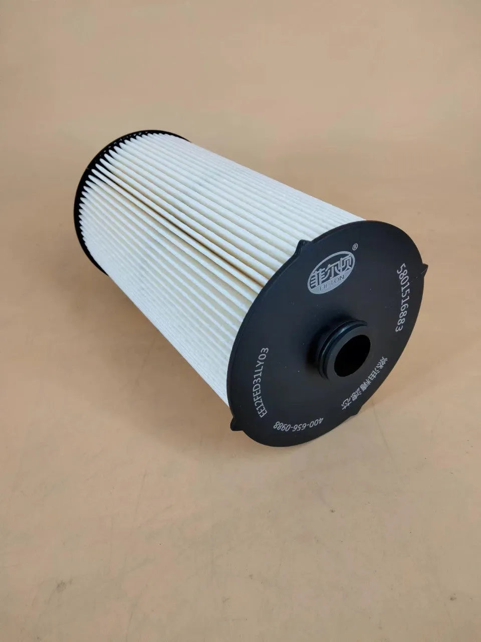 Iveco fuel filter part 5801516883 with folding element for diesel impurity removal