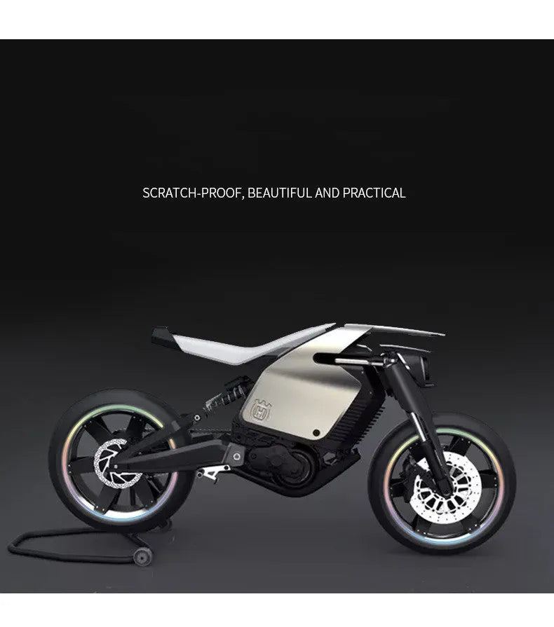 Waterproof laser reflective wheel hub stickers for cars and motorcycles in four size options