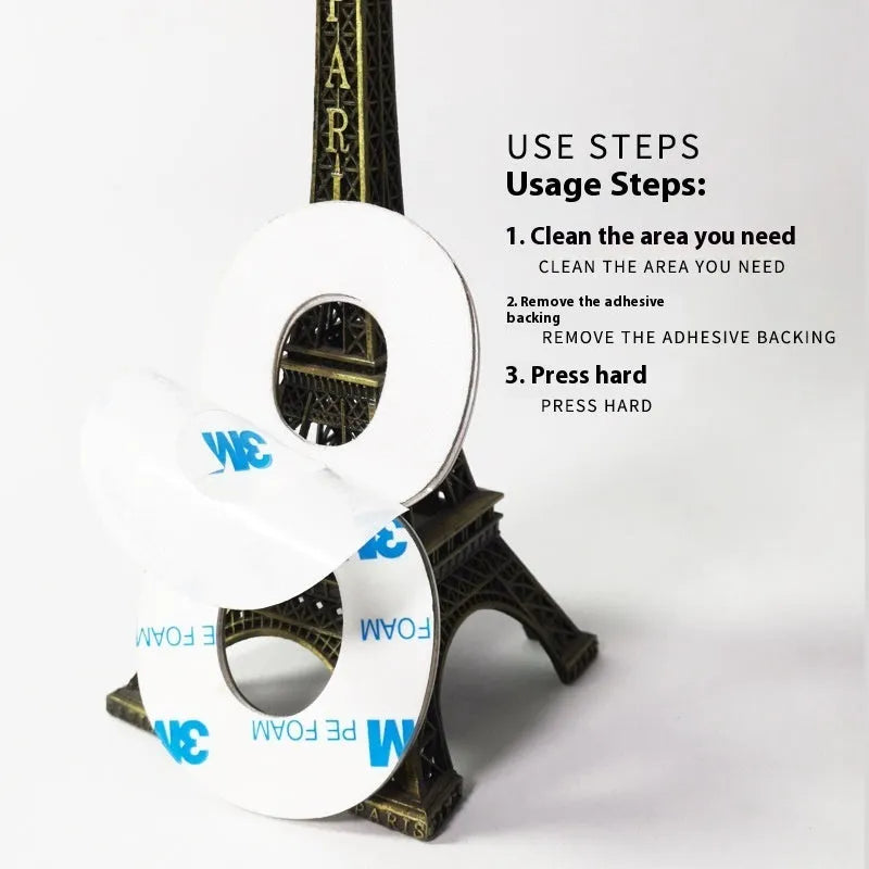 Black stainless steel sticky adhesive house number sign showing the digit 5, 7.5cm tall.