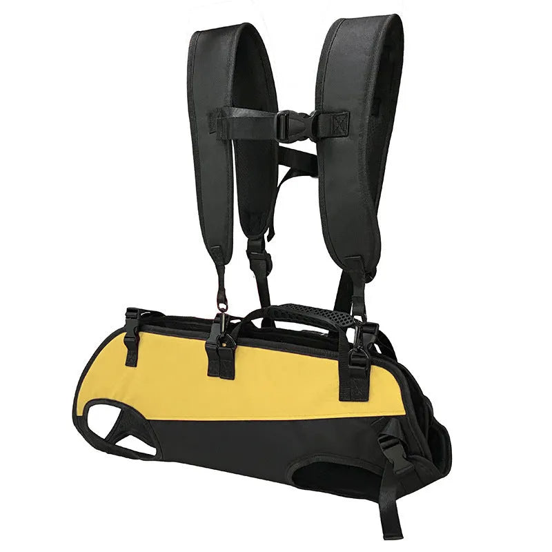 Multifunctional pet backpack stretcher carrier in soft Oxford cloth with 50 litre capacity