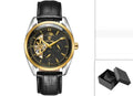 P Katwis Tourbillon automatic mechanical men's watch with star design, 40mm case, 14mm height, 20mm strap, waterproof.