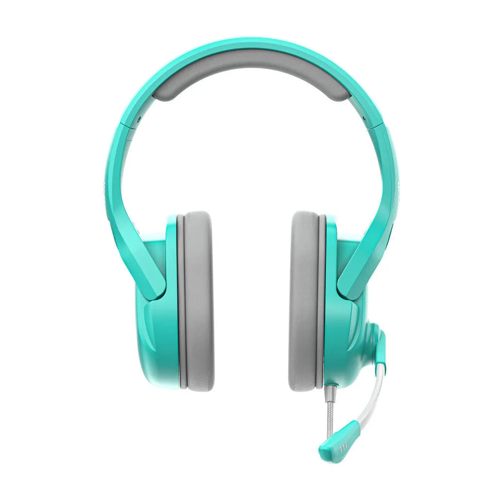 MH86 Esports Professional wired gaming headset in black with 50mm drivers and omnidirectional microphone