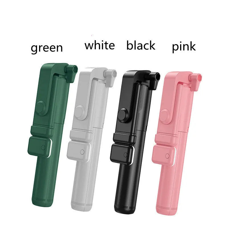 Aluminium alloy Bluetooth selfie stick tripod with phone holder in multiple colours