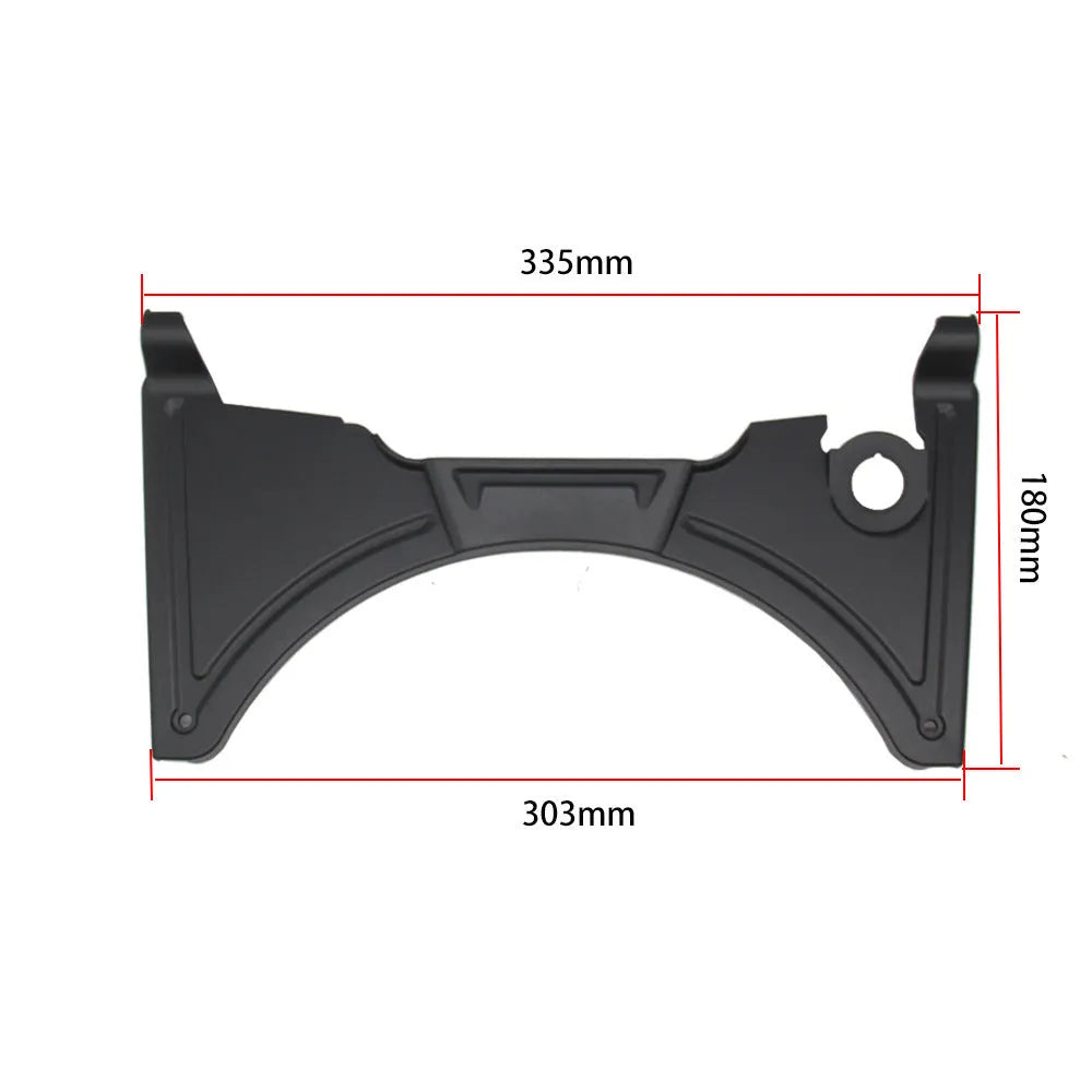 Black cockpit motorcycle bodywork fairing for BMW R1250GS and R1200GS LC Adventure models