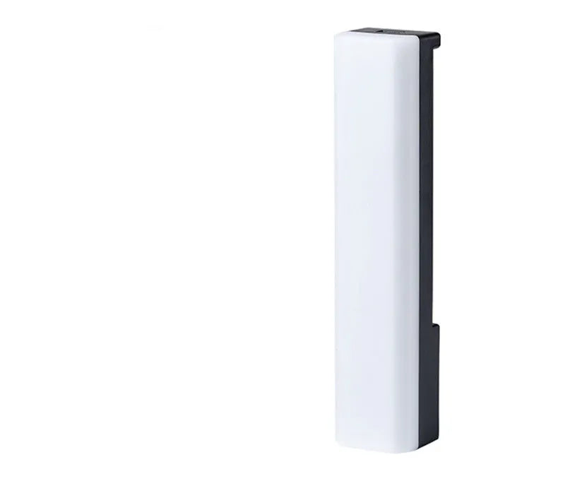 3D RGB music rhythm ambiance lamp in black or white shell on a tabletop.
