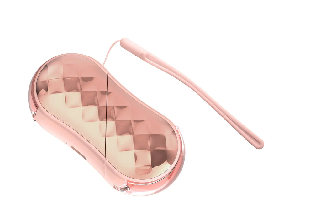 Heart-shaped in-ear wireless Bluetooth headset in white, black or pink with noise reduction and 15 metre range