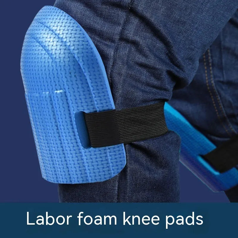 EVA rubber kneecap pads for auto repair and construction work with 11mm thickness