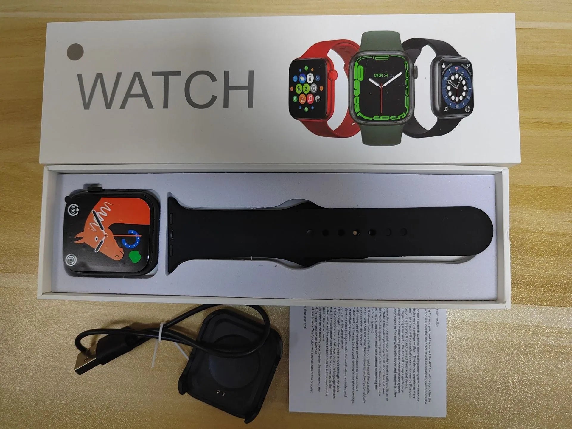 GT20 smartwatch with 1.75 inch touch screen, alloy case and silicone strap showing heart rate and call features