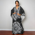 Women's loose chemical fibre blend sun protection robe bikini cover up
