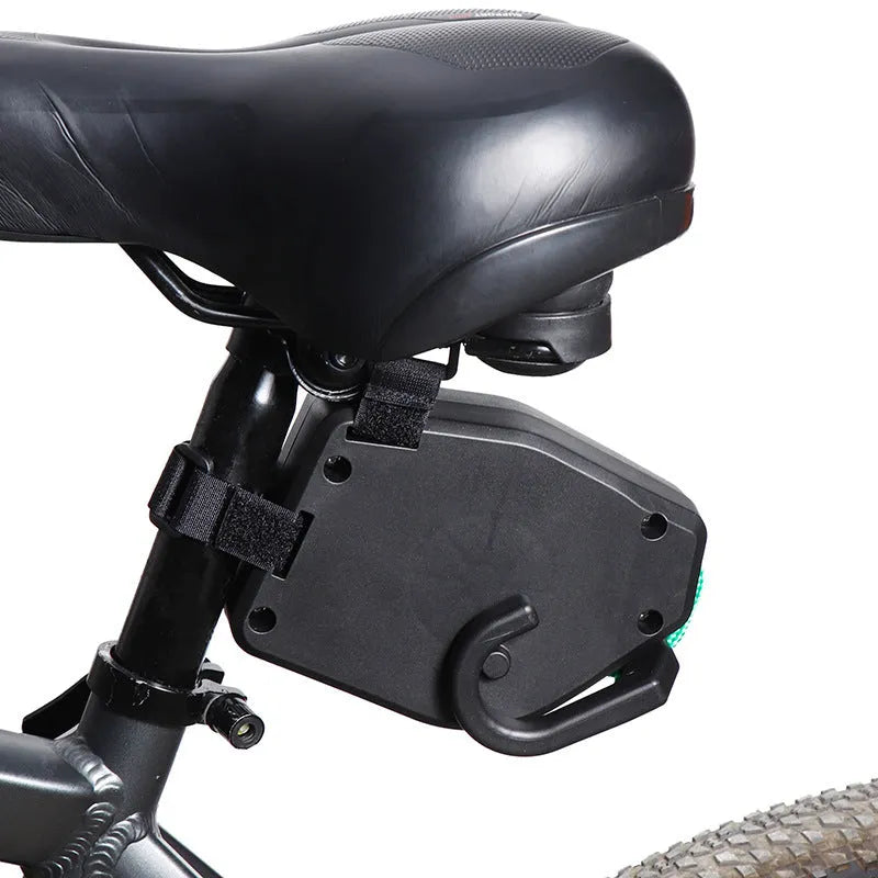 Black plastic bicycle trailer traction rope for connecting parent and child bikes