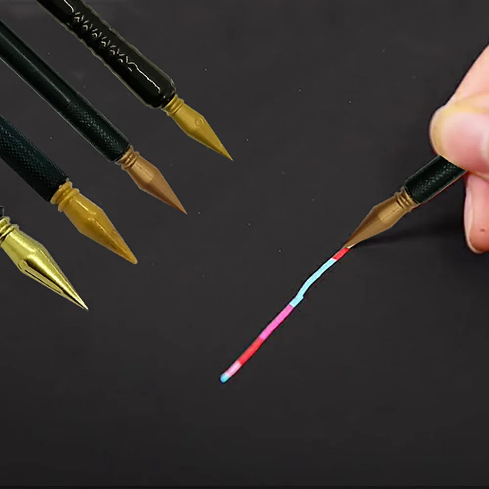Plastic scratch pen for children's scratch art drawing projects.