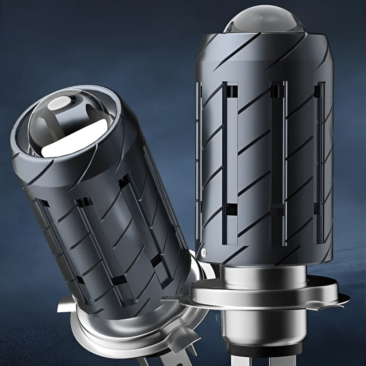 LED headlight conversion bulb for Chunfeng 150NK motorcycles with integrated far and near beam functions