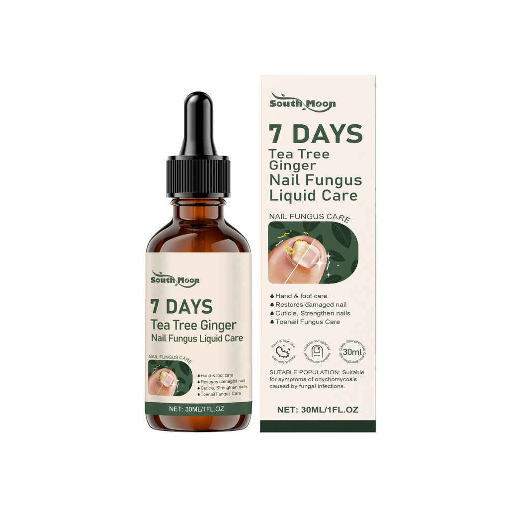 30ml nail care solution bottle with mild brightening nourishing formula