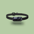 Black Wi-Fi neckband camera wireless recorder unit on a neck strap with TYPE-C cable.