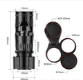Carbon fibre black adjustable car cup holder with retractable base extended.