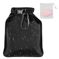 Waterproof bubble net soap bag measuring 17cm by 13cm for quick-drying soap storage