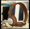Wired sports earphones with head-mounted design in multiple colour options showing 3.5mm plug