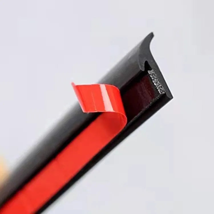 Black TPE rubber seal strip for automotive bumper gap filling applications
