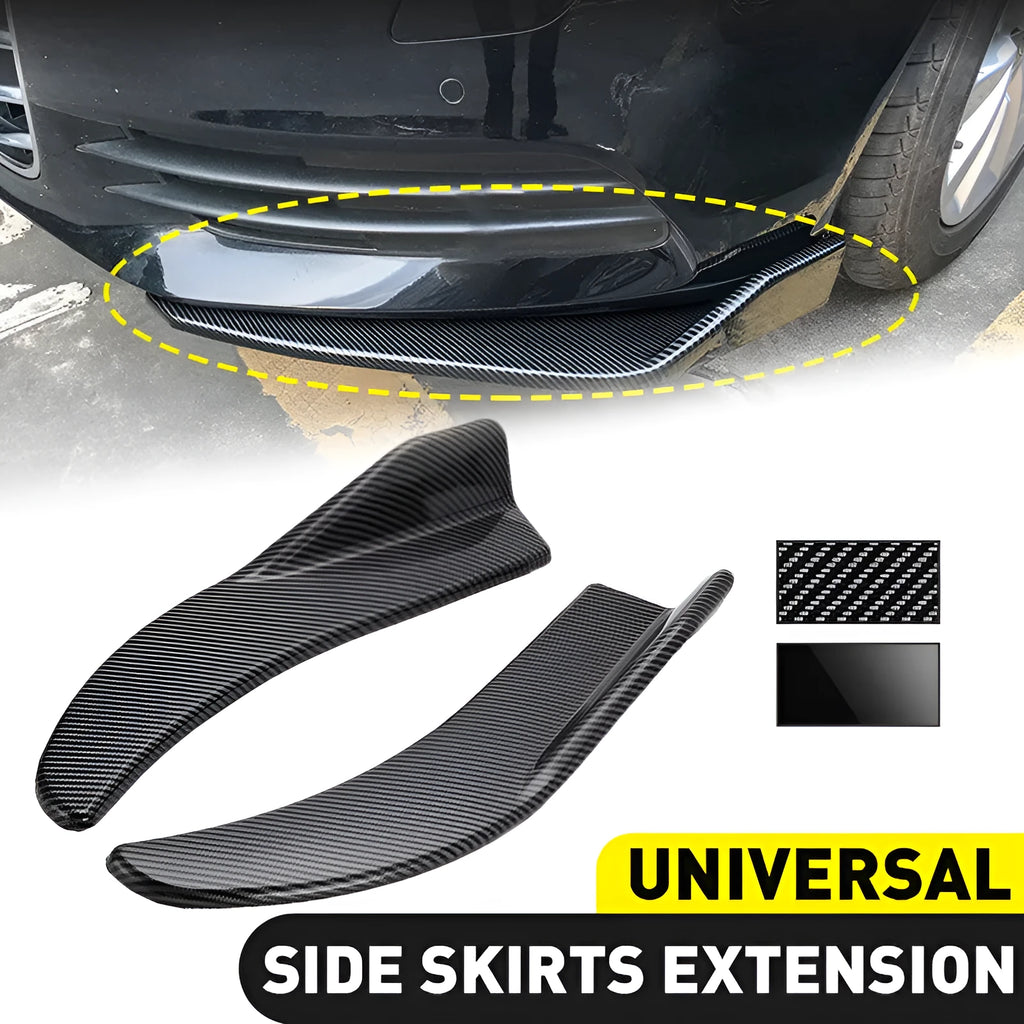 Carbon fibre ABS car deflector light set for General Motors vehicles, 440mm length