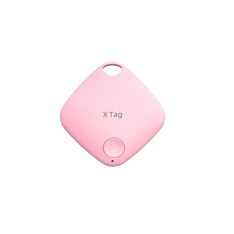 Diamond Global Bluetooth locator device in black, blue, green, pink, or white for anti-loss tracking of keys and pets.