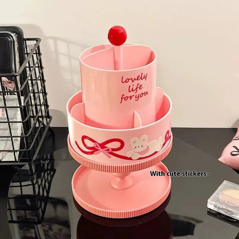 Rotating cosmetic brush storage barrel in Japanese style design with 18 litre capacity