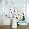 65 cm long LED phalaenopsis orchid branch decorative light with warm white illumination