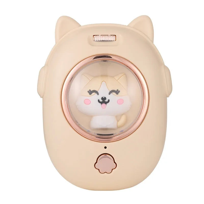 Pink and yellow pet grooming comb with integrated laser pointer toy for cats and dogs