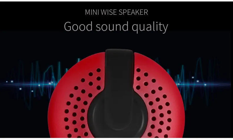 Hieha XQ11 cylindrical metal Bluetooth speaker in black, gold, pink, red or silver colour