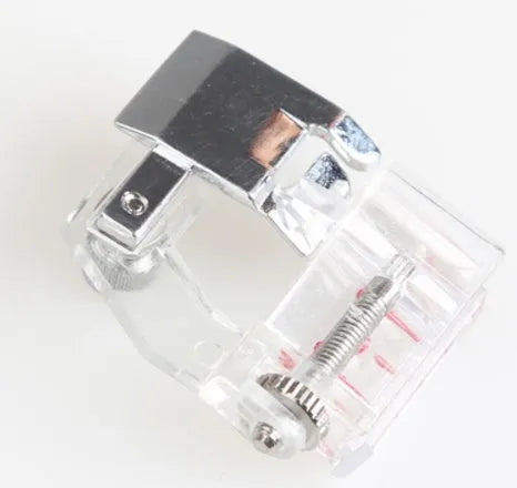 CIASSTHREE adjustable plastic and alloy bias binder presser foot for domestic sewing machine.