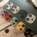 Metal camera lens protection ring for Apple iPhone 11 and iPhone 11 Pro in multiple colour options.