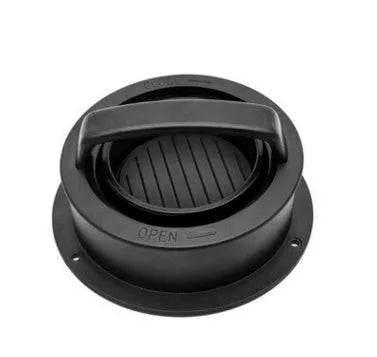 Combined meat press 12.5cm x 12.5cm x 6cm food grade ABS with non-stick coating and removable mould base