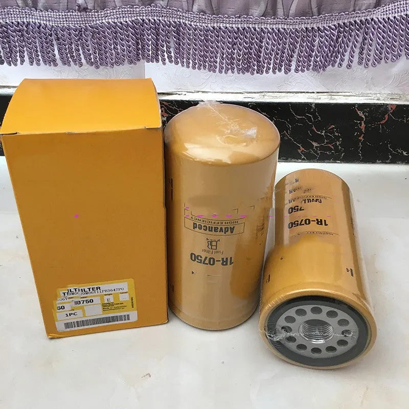1R-0750 fuel filter element with paper media for diesel fuel oil filtration applications