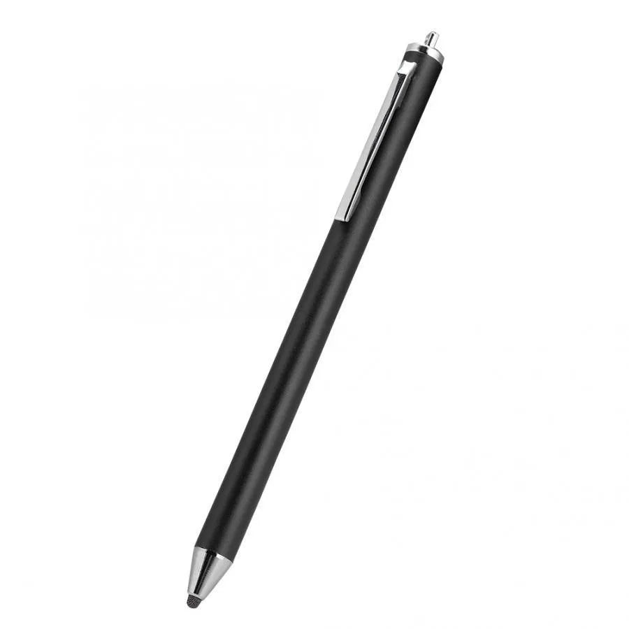 Metal housing digital stylus with fine head for touchscreen drawing without charging