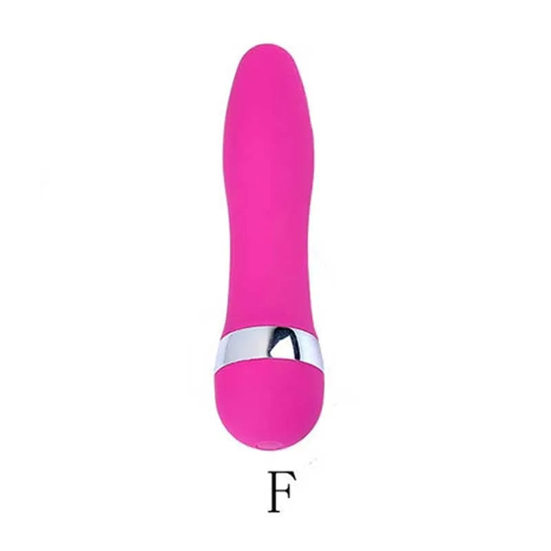 Six realistic mini dildo styles for women including vaginal and anal plug options