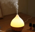 Asakusa wood grain finish 100ml USB aroma diffuser with vase shape
