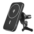 M6 Car Bracket Magnetic Wireless Charger with USB interface and LED indicator
