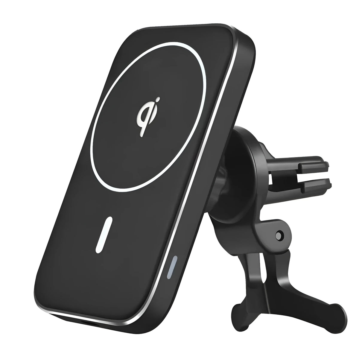 M6 Car Bracket Magnetic Wireless Charger with USB interface and LED indicator