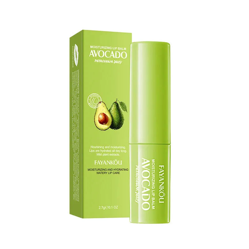 Twist-up anti-chap moisturising lipstick tube in various scent options.
