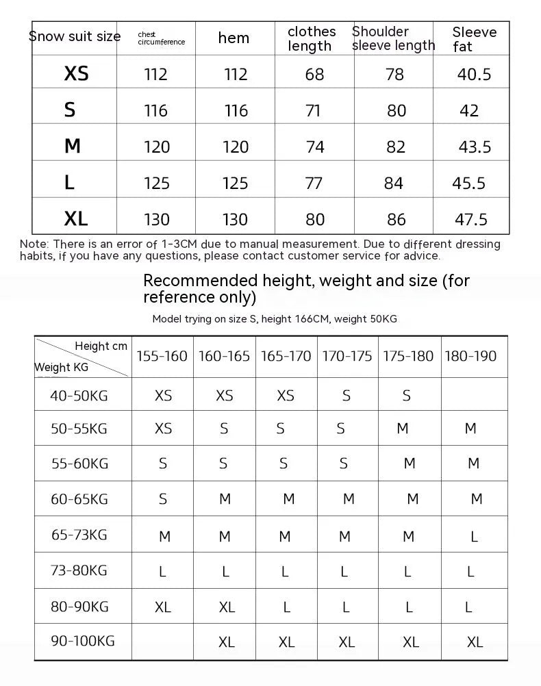 Model 2417 thin windproof waterproof ski suit for men and women in yellow colour