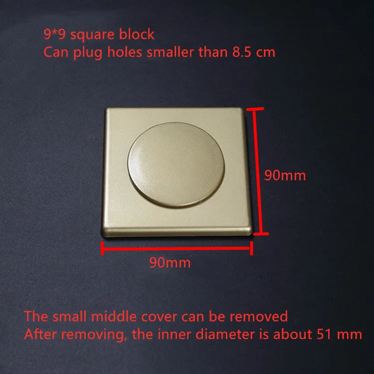 ABS decorative sticker covering ring for wall holes with 3M adhesive in multiple styles