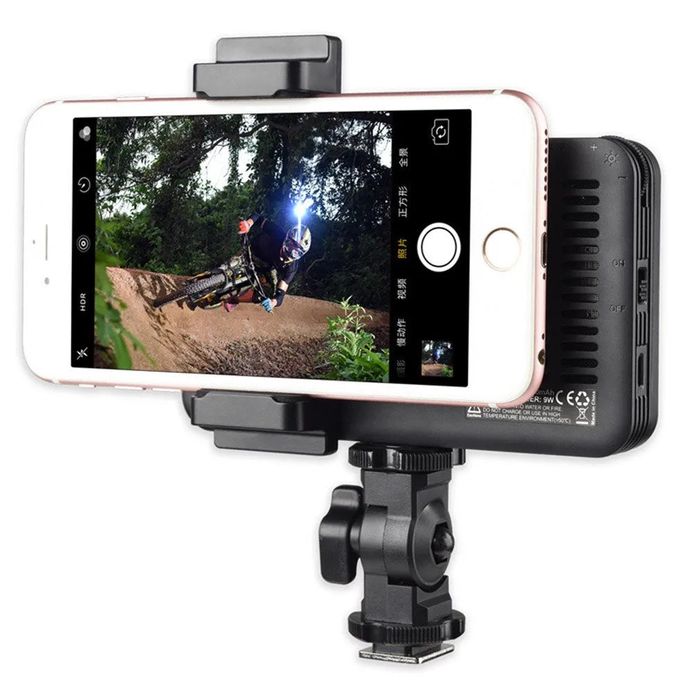 Shenniu M150 ultra-thin mobile phone LED video light with 150 LED beads for photography