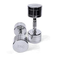 Pure steel electroplated dumbbell with ergonomic handle, 1kg weight for strength training