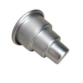Silver aluminium alloy three-layer cake mould for fondant baking with large medium small size options