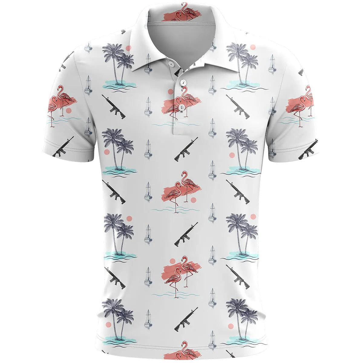Loose fit short sleeve t-shirt in polyester bird eye cloth available in multiple colours and sizes