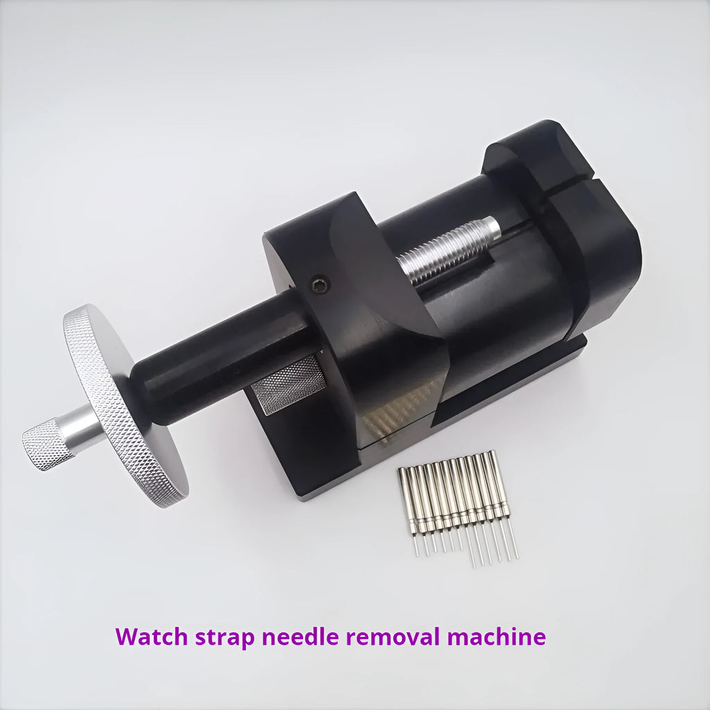 Alloy steel watch strap stripping machine for watch repair with dimensions 150x115x80mm