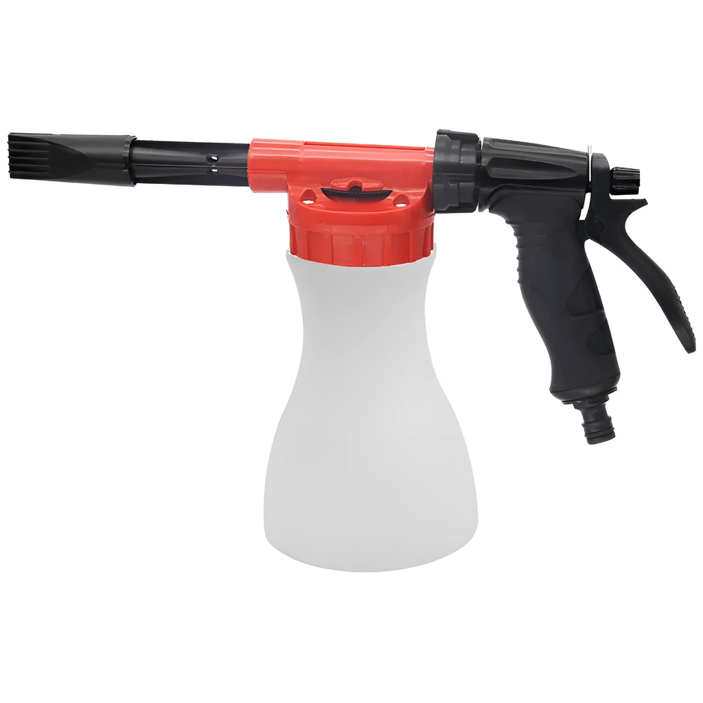 High pressure water gun for garden watering with ABS and TPR construction