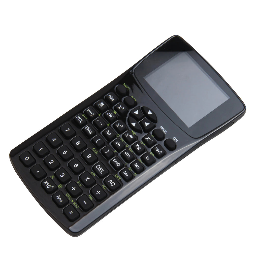 Black multifunctional e-book reader with small colour screen and adjustable strap.